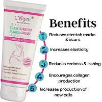 Vigini 100% Natural Actives Stretch Marks Scar Removal Cream Oil in During After Pregnancy Delivery for women 100 G-thumb3