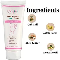 Vigini 100% Natural Actives Body Breast Tightening Bust Toner Firming Massage gel Cream for women, Anti Ageing Skin Shaping Non oil-y 100g-thumb1