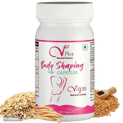 Vigini Plus 100% Natural Actives Bust Breast Body Toner Enhancement Growrh  Enlargement Shaping Capsule for Women With Safe  Powerful Herbal Ayurveda Ingredients 30 Capsule