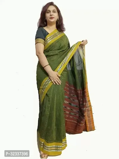 Beautiful Cotton Saree Without Blouse Piece