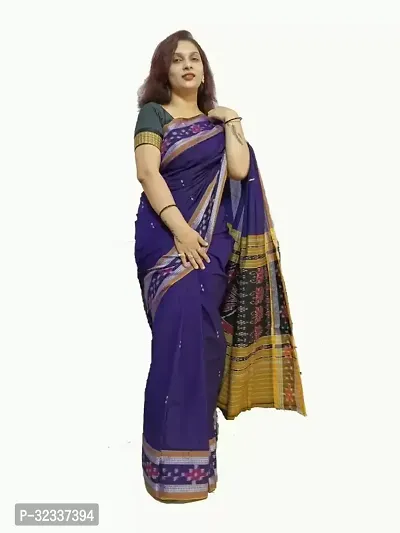 Beautiful Cotton Saree Without Blouse Piece-thumb0