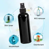 FUTURA MARKET 120ML Multipurpose Empty Bottle for Beauty, Outdoors, Travel Purposes Combo Pack 4 (Black)-thumb4