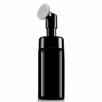 Pharcos Empty Facial Cleanser Foaming Face Wash Bottle|Built In Face Brush Bottle|Liquid Foaming Soap Shampoo,Bubble Foaming Liquid Soap|Facial Massage|Refillable,Leak Proof,Bpa Free 150 Ml (BLACK)-thumb1