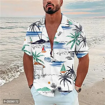 Elegance Cotton Printed Casual Shirts For Men-thumb0