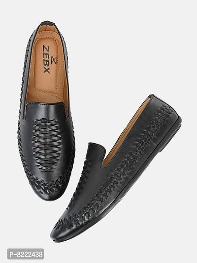 Stylish Fancy Synthetic Nagra Style Loafer For Mens-thumb4