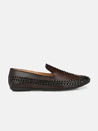 Stylish Fancy Synthetic Nagra Style Loafer For Mens-thumb1