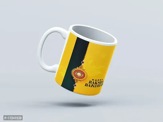 Gift Happy Raksha Bandhan for Brother and Sister Rakhi Mug, Rakshabandhan Mug-thumb0