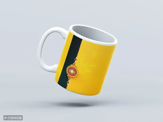 Gift Happy Raksha Bandhan for Brother and Sister Rakhi Mug, Rakshabandhan Mug-thumb2