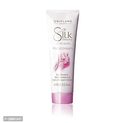 Oriflame Silk Beauty White Glow Hand Cream 75ml