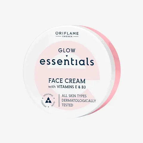 Glow Essentials Face Cream with Vitamins E  b3