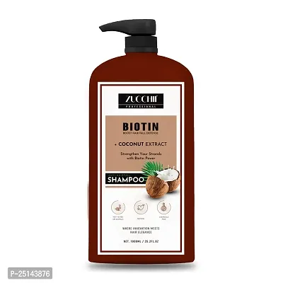ZUCCHII Biotin + COCONUT Shampoo 1 L