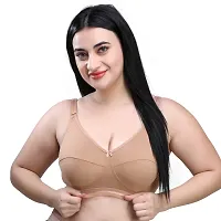 Classic Design Non Padded Wirefree Top Comfort Bra for Women and Girls-thumb3