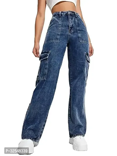 Stylish Solid Jeans for Women-thumb0