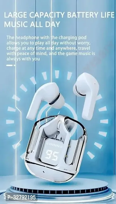 Ultrapods Max TWS Earbud, Bluetooth Earbuds with Big Display, Transparent Design,30 Hrs-thumb4