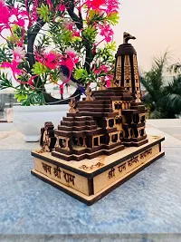 Ram Mandir Ayodhya 3D Model Wooden Temple, Ram Mandir, Wooden Ram Mandir, Ram Mandir Model, Ram Mandir for home, office, temple decoration.-thumb1