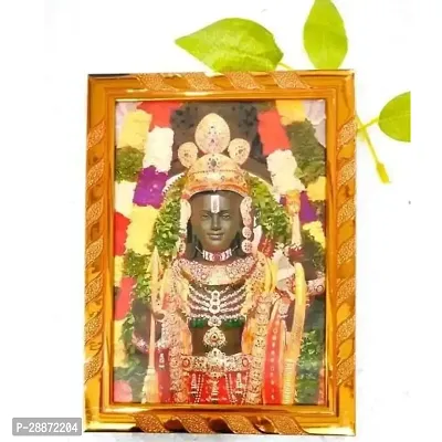 Shree Ram Lalla Photo Frame For Wall Hanging