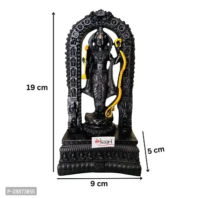 Black Color Ram lalla Statue 7 Inch for Home-thumb2