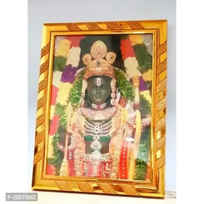 Photo Frame Of Ram Lalla Statue-thumb3