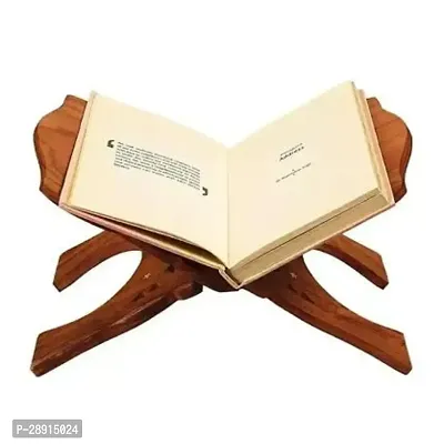 Sheesham Wood Folding Hand Crafted OM Book Stand(12 Inches)-thumb4