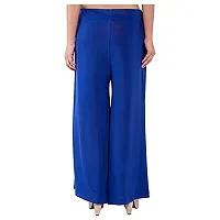 Superiya International Women's Loose Fit Palazzo Pants ( GS _ Blue _ Free Size ) ( Pack of 3 )-thumb3