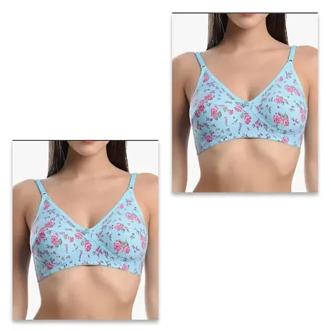 Stylish Blend Bras For Women Pack of 2