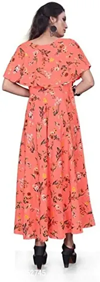 Vaani Creation Women's Floral Printed Maxi Gown-thumb2