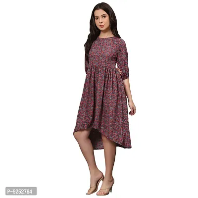 Buy all about you Ethnic Motifs Print Puff Sleeve Midi Dress - Dresses for  Women 21144802 | Myntra