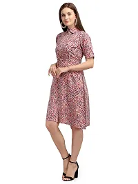 Stylish Multicoloured Viscose Rayon Polka Dots Shift For Women-thumb2