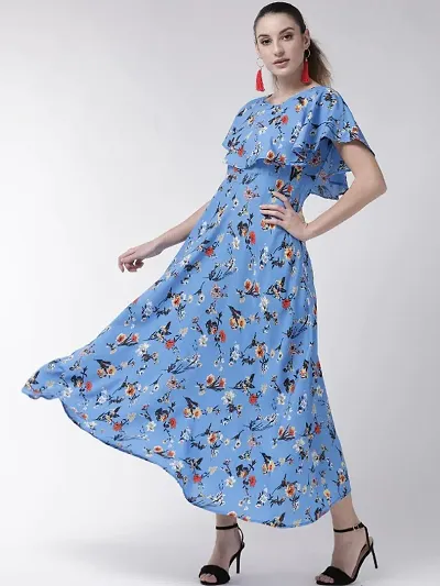 Fancy Floral Maxi Dress for women