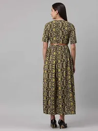 Stylish Rayon Printed Dresses For Women-thumb3