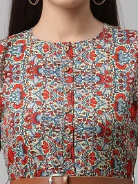 Stylish Rayon Printed Dresses For Women-thumb1