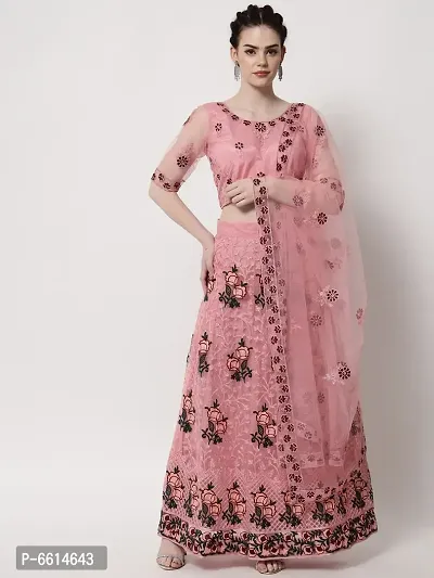 Maroon Net Embroidered Ethnic Gowns For Women