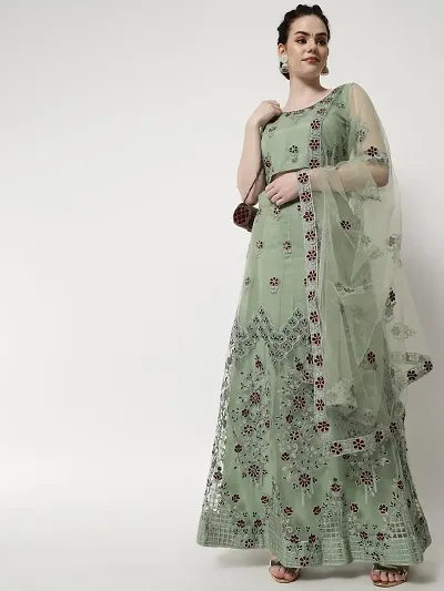 New In Net Ethnic Gowns 