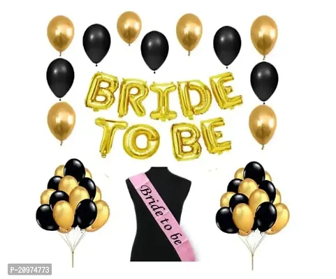 Jolly Party BRIDE TO BE  Balloon Set (PACK OF 62)-thumb0