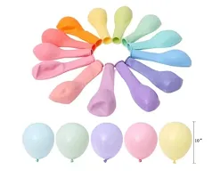 Jolly Party Pastel Multi color Balloons Latest Party Balloons For Birthday / Anniversary / Engagement / Wedding / Baby Shower / Farewell / Any Special Event Theme Party Decoration -(Pack Of 100pc)-thumb1