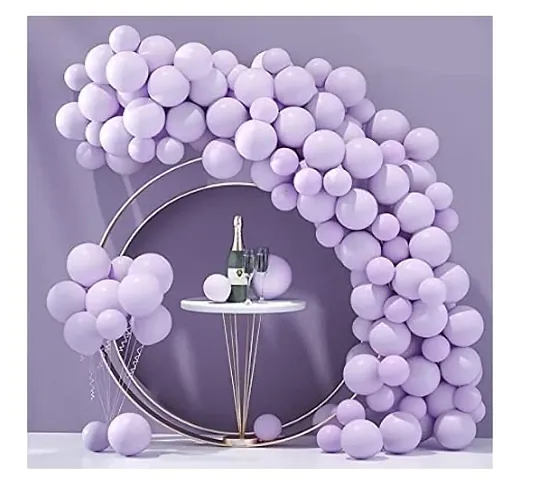 Jolly Party Pastel Purple Balloons Latest Party Balloons For Birthday / Engagement / Baby Shower / Farewell / Any Special Event Theme Party Decoration -(Pack Of 50pc)