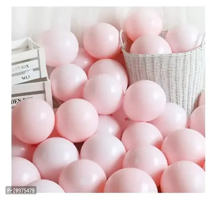 Jolly Party Pastel Pink Balloons Latest Party BalloonsFor Birthday / Anniversary / Engagement / Wedding / Baby Shower / Farewell / Any Special Event Theme Party Decoration - (Pack Of 50pc)-thumb0