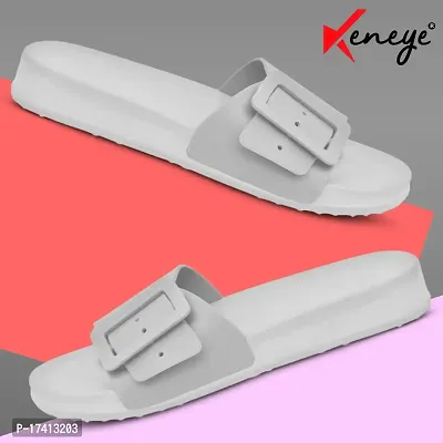 Keneye Fashion Slide for Women with Extra Soft Cushion and Comfort MultiColour-thumb2