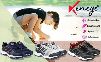 Keneye? Running Sports Shoes for Boys||Lace up Lightweight Casual Shoes for Sports, Running, Walking, Gym, Trekking, Hiking,Football  All Day Wear-thumb3