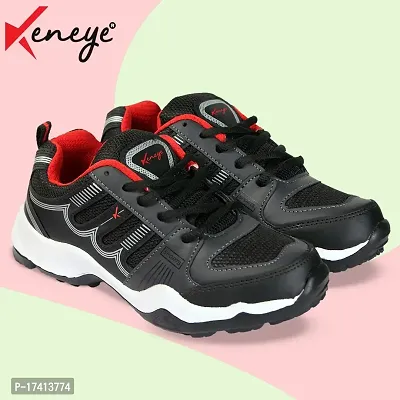 Keneye? Running Sports Shoes for Boys||Lace up Lightweight Casual Shoes for Sports, Running, Walking, Gym, Trekking, Hiking,Football  All Day Wear-thumb2