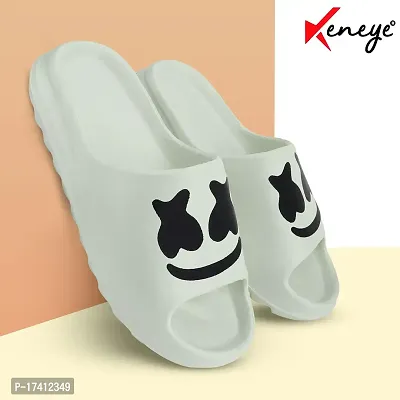 Keneye Men's Super Soft Anti Skid Zig Zag Sole Flip-Flop Slide Slippers for Men-thumb5