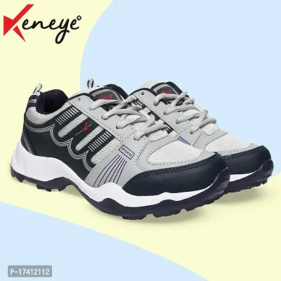 Keneye? Running Sports Shoes for Boys||Lace up Lightweight Casual Shoes for Sports, Running, Walking, Gym, Trekking, Hiking,Football  All Day Wear-thumb2