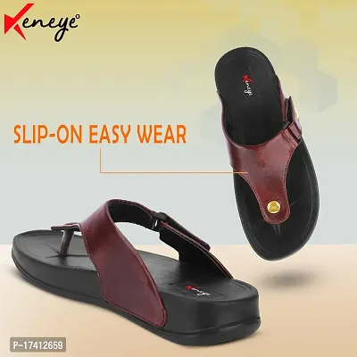 Keneye Men's Outdoor Thick Sole Fashion Sandals Slippers-thumb4