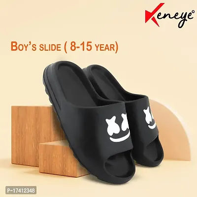 Keneye Boy's Stylish Comfortable Flip Flop Slides Slipper Multicolour-thumb3