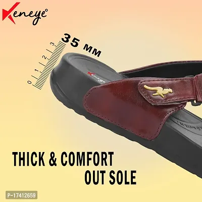 Keneye Men's Outdoor Thick Sole Fashion Sandals Slippers-thumb5