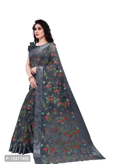 Fancy Cotton Printed Saree-thumb4