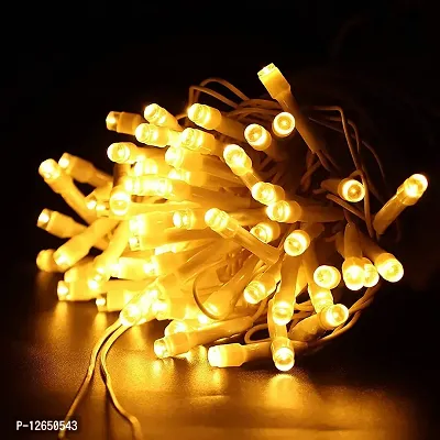 GTS 50 feet PIXEL LED String warm white Lights, multi color high contrast Pixel LED Diwali Lights for Indoor, Bedroom Diwali Festival Christmas Wedding Party 1 Pcs-thumb0