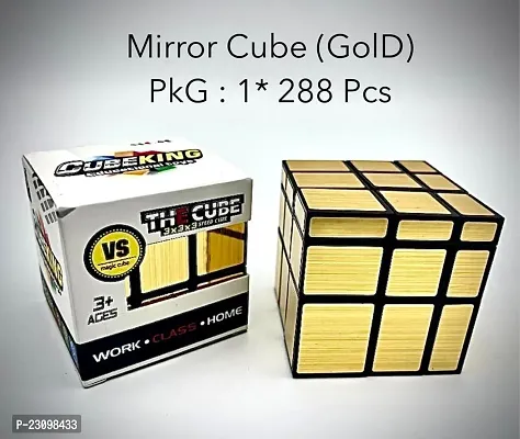Cube High Speed Stickerless Magic Pyramid Cube Brain Storming Puzzle-thumb0