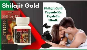 Herbal Ayurvedic Product Dr Chopra Shilajit Gold Capsule, 10 Capsules, Packaging Type: Box-thumb4