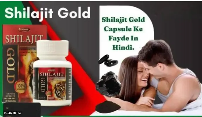 Herbal Ayurvedic Product Dr Chopra Shilajit Gold Capsule, 10 Capsules, Packaging Type: Box-thumb5